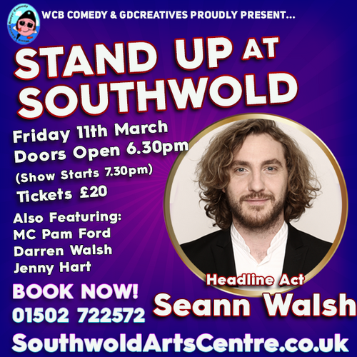 Stand Up In Southwold Headliner Seann Walsh