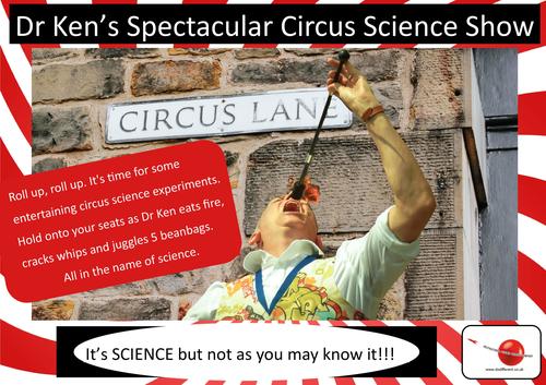 Science Week ~ 'Entertaining Science, with experiments and workshops', presenter Dr Ken Farquhar 