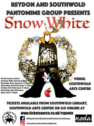 Snow White by Reydon & Southwold pantomime group