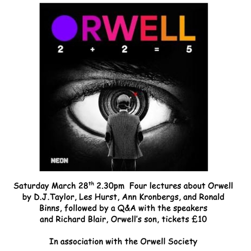 Orwell Weekend - four talks about Orwell