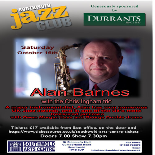 Jazz Night - Alan Barnes & The Chris Ingham Trio