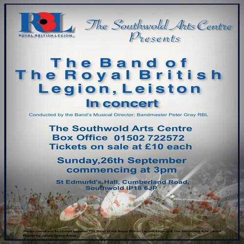 The Band Of The Royal British Legion, Leiston  *Cancelled due to lack of ticket sales.